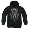 thumbnail image 1 of Batman Gotham Hero On Black Kids Pull-Over Hoodie (Large) for Youth Boys and Girls, Black, 1 of 5