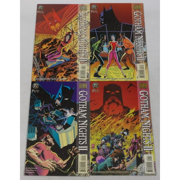 Batman: Gotham Nights II #1-4 VF/NM complete series John Ostrander ; DC