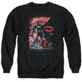 thumbnail image 1 of Batman Gotham Reign Adult Crewneck Sweatshirt Black, 1 of 1