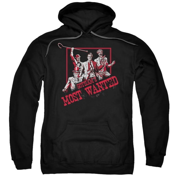 Batman - Gotham'S Most Wanted - Pull-Over Hoodie - Small