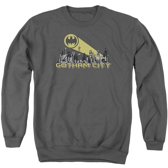 Batman - Gotham Skyline - Crewneck Sweatshirt - Medium