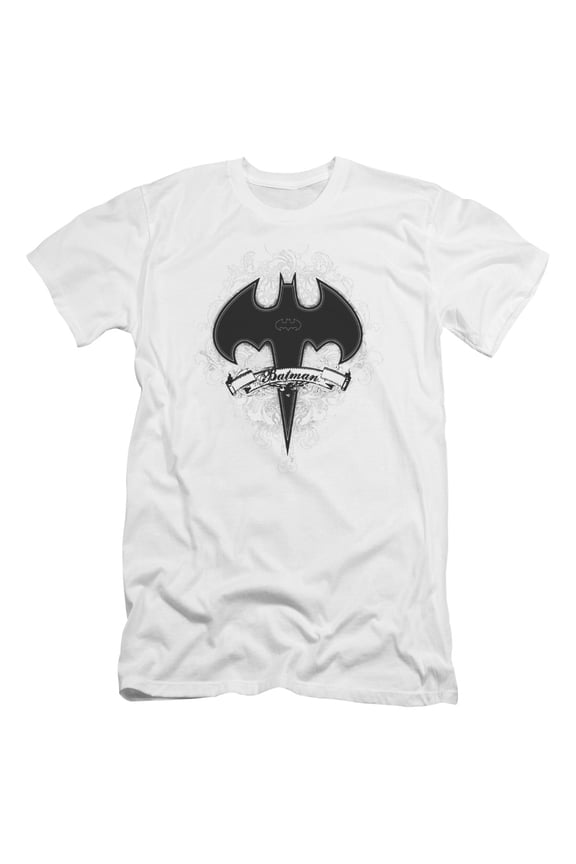 Batman - Gothic Gotham - Premium Slim Fit Short Sleeve Shirt - Large