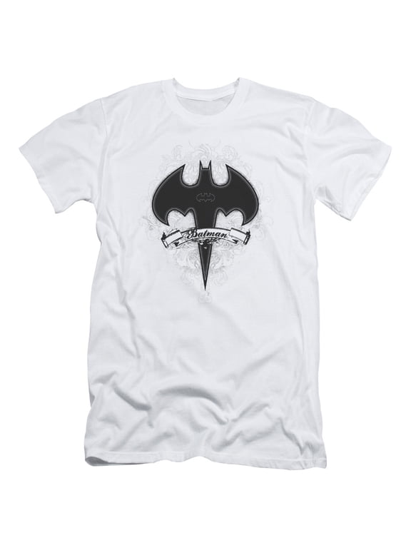 Batman Gothic Gotham S/S Adult 30/1 T-Shirt White