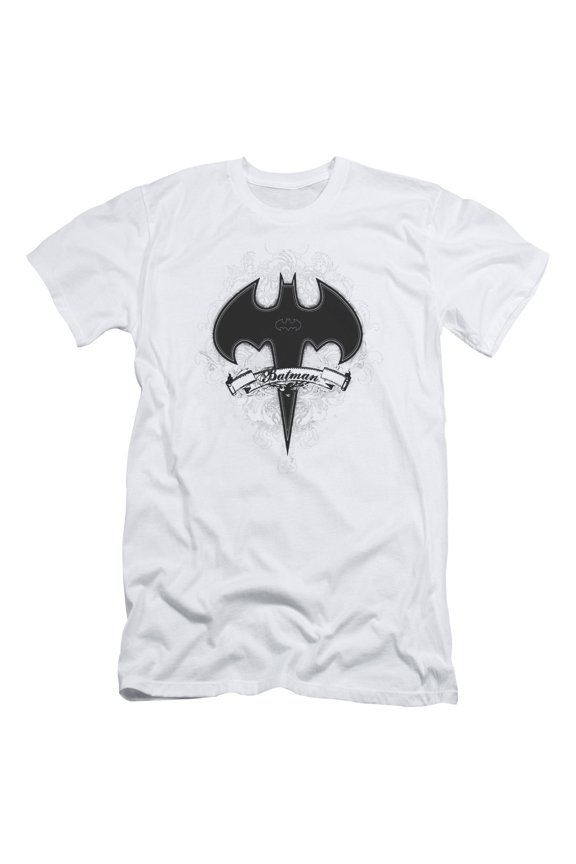 Batman Gothic Gotham S/S Adult 30/1 T-Shirt White