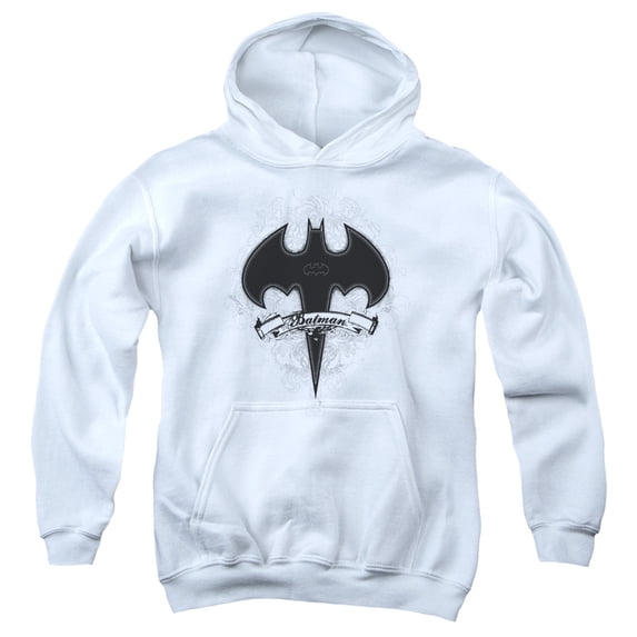 Batman - Gothic Gotham - Youth Hooded Sweatshirt - Small