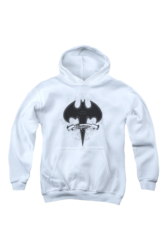 Batman - Gothic Gotham - Youth Hooded Sweatshirt - X-Large