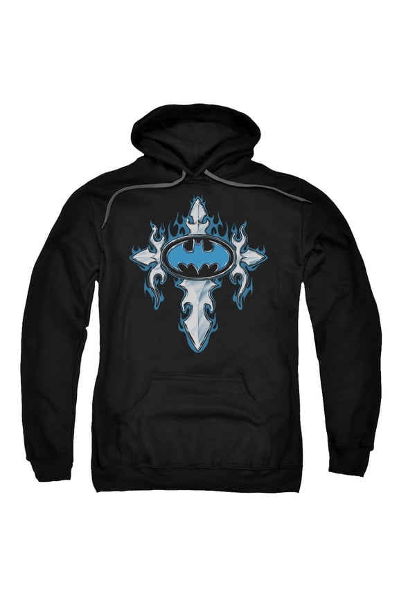 Batman - Gothic Steel Logo - Pull-Over Hoodie - Medium