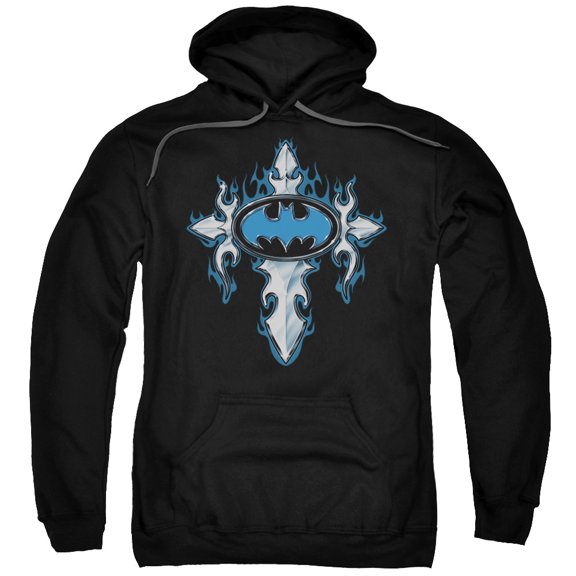 Batman - Gothic Steel Logo - Pull-Over Hoodie - XX-Large