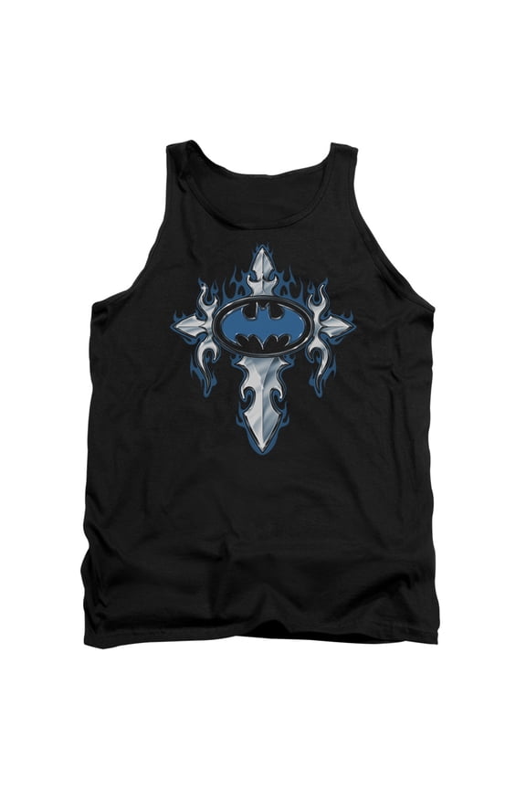 Batman - Gothic Steel Logo - Tank Top - Medium