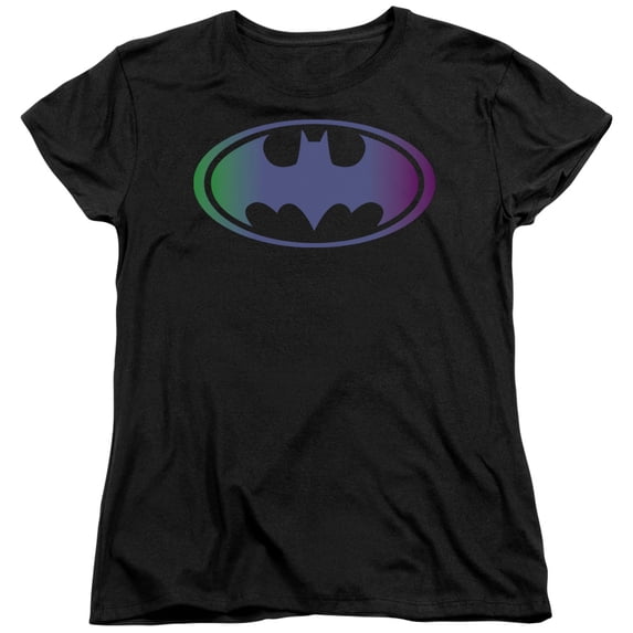 Batman - Gradient Bat Logo - Women's Short Sleeve Shirt - Small