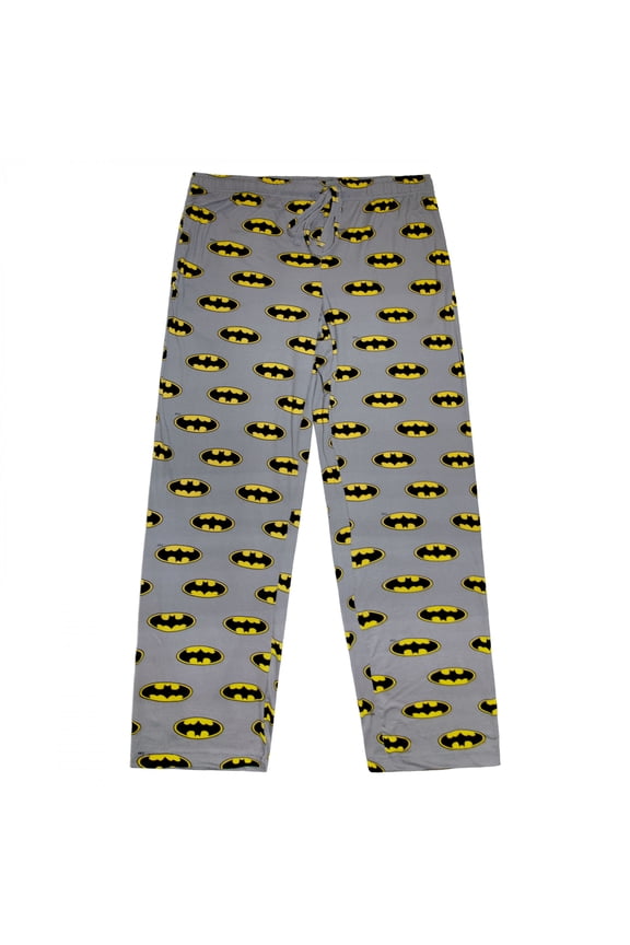 Grey with Repeating Logos Sleep Pants-XLarge