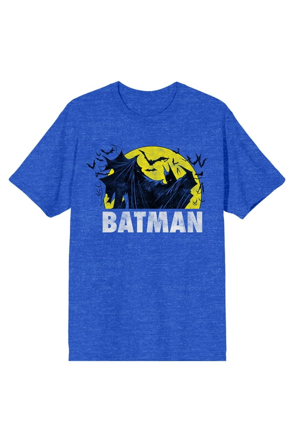 Batman Half Circle Mens B&T Tees For Men-3Xlb