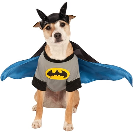 Batman Dark Knight Superhero Hero DC Comics Dog Pet Costumes Size Small 11"