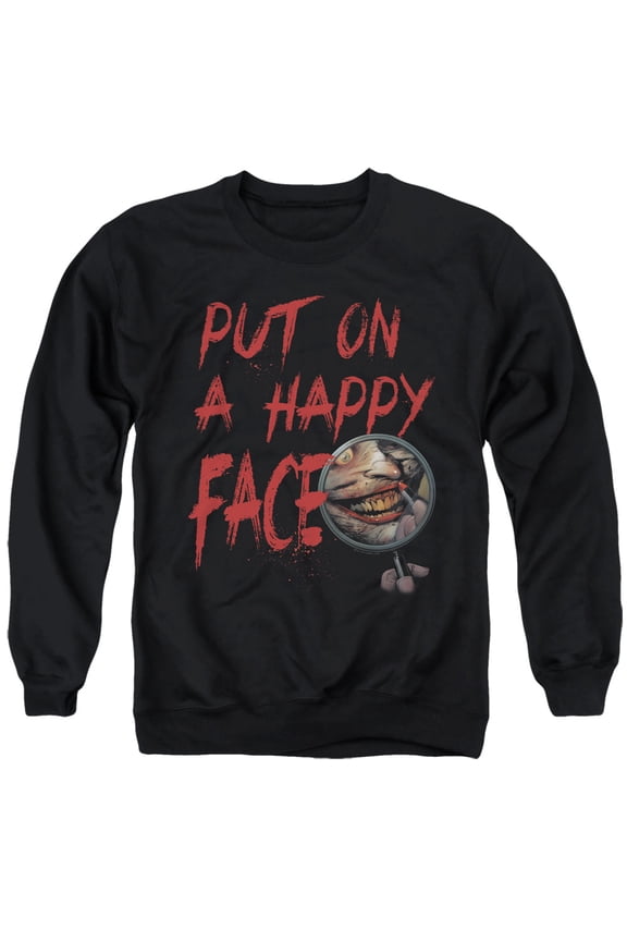 Batman - Happy Face - Crewneck Sweatshirt - XX-Large