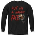 thumbnail image 1 of Batman Happy Face Youth Long Sleeve Black, 1 of 1