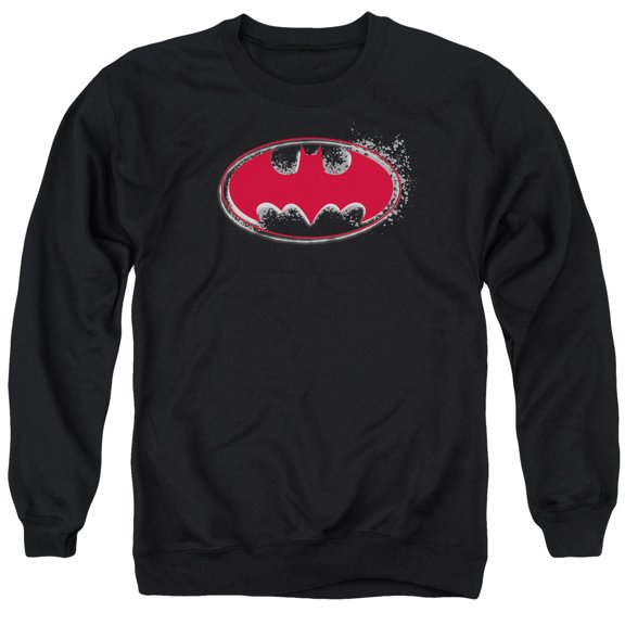 Batman - Hardcore Noir Bat Logo - Crewneck Sweatshirt - Medium