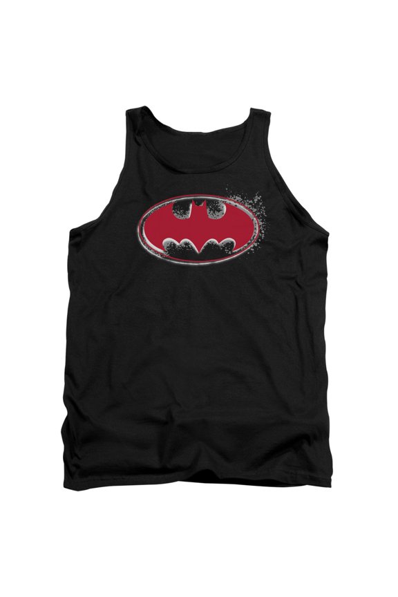 Batman - Hardcore Noir Bat Logo - Tank Top - Large
