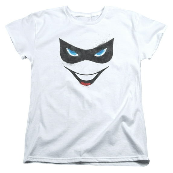 Batman - Harley Face - Women's Short Sleeve Shirt - XX-Large