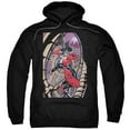 thumbnail image 1 of Batman Harley First Adult Pullover Hoodie Sweatshirt Black, 1 of 2