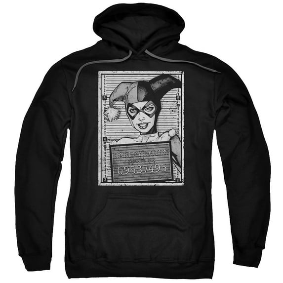 Batman - Harley Inmate - Pull-Over Hoodie - Small
