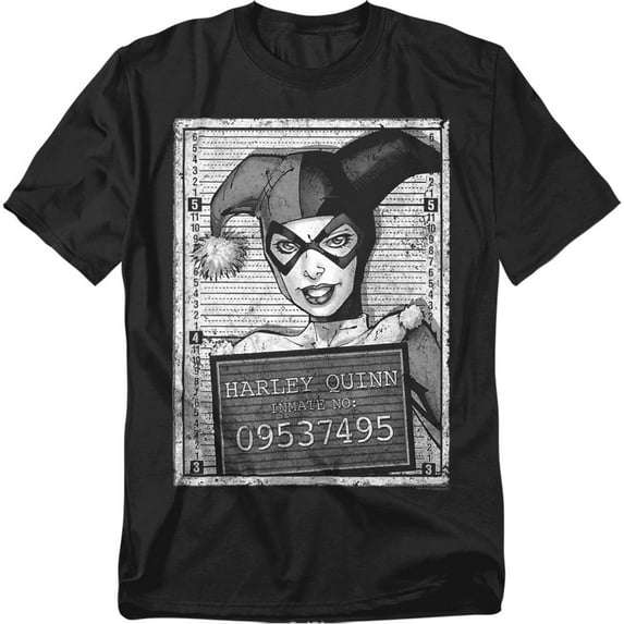 Batman T-Shirt Harley Inmate Unisex Graphic Tee For Men & Women