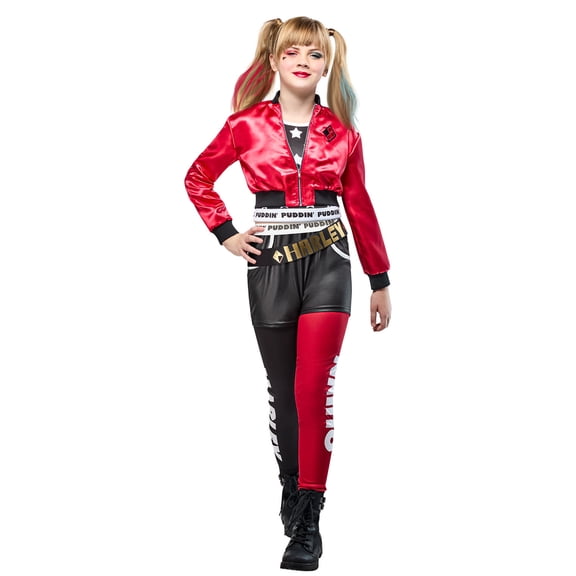 Batman Harley Quinn Deluxe Costume for Kids by Rubies, Girls Small