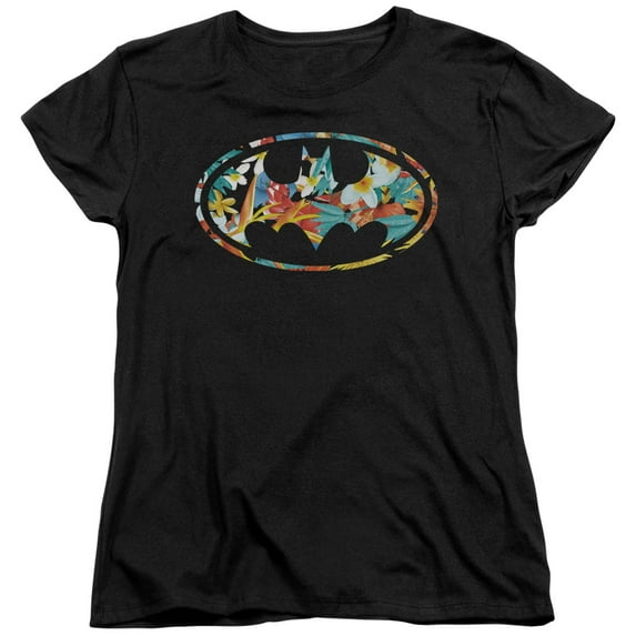 Batman - Hawaiian Bat - Women's Short Sleeve Shirt - Medium