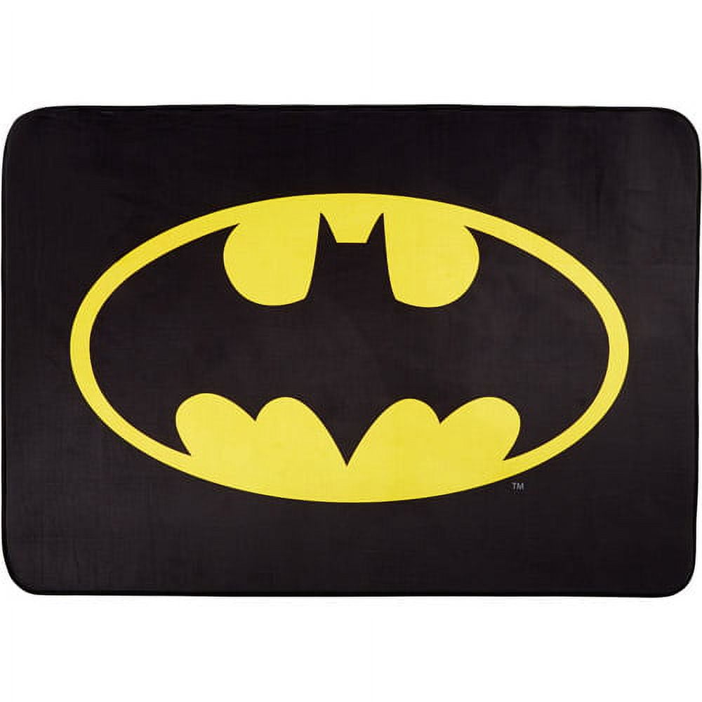 BATMAN× ECONOMICS EXPERIMENT RUG Batman Heat Transfer Accent Rug, 3'4