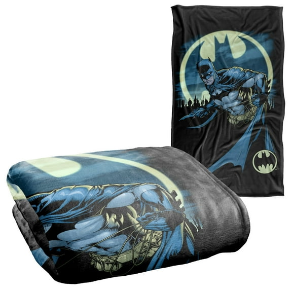 Batman Heed The Call Silky Touch Super Soft Throw Blanket 36" x 58"