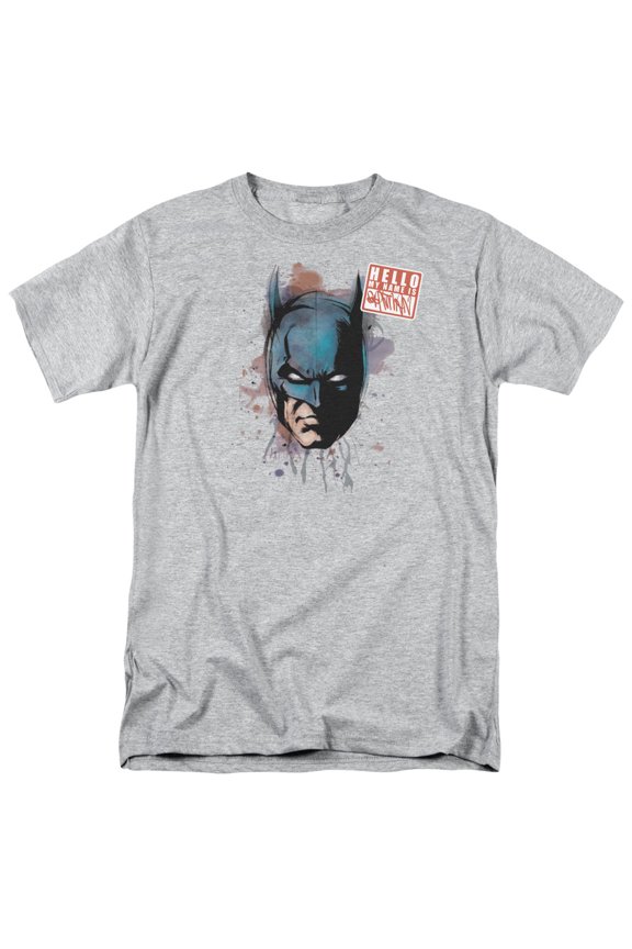 Batman - Hello - Short Sleeve Shirt - Large