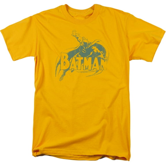 Batman Heres Batman Officially Licensed Adult T-Shirt L