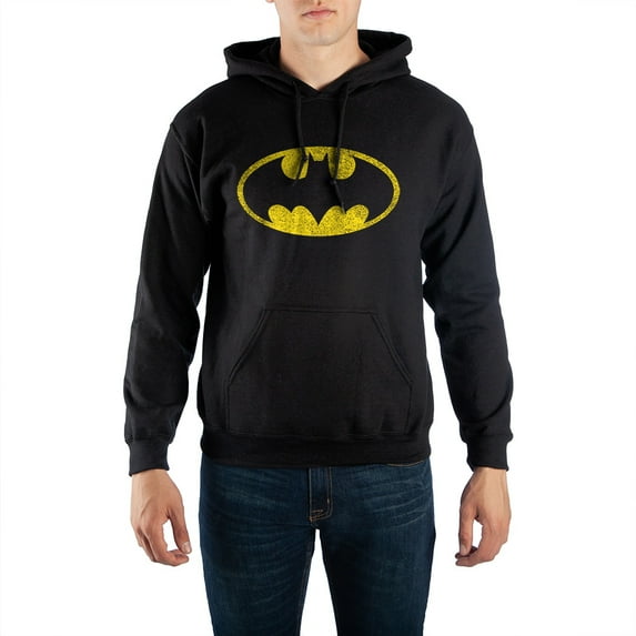 Batman Hoodie Mens DC Comics Clothing-4XL