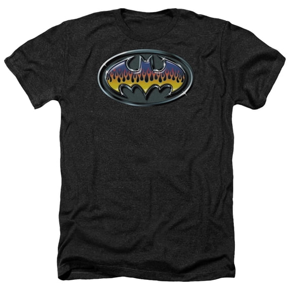 Batman - Hot Rod Shield - Heather Short Sleeve Shirt - Small