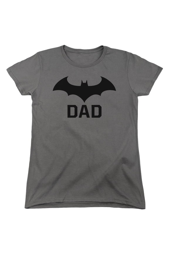 Batman Hush Dad S/S Women's T-Shirt-Charcoal