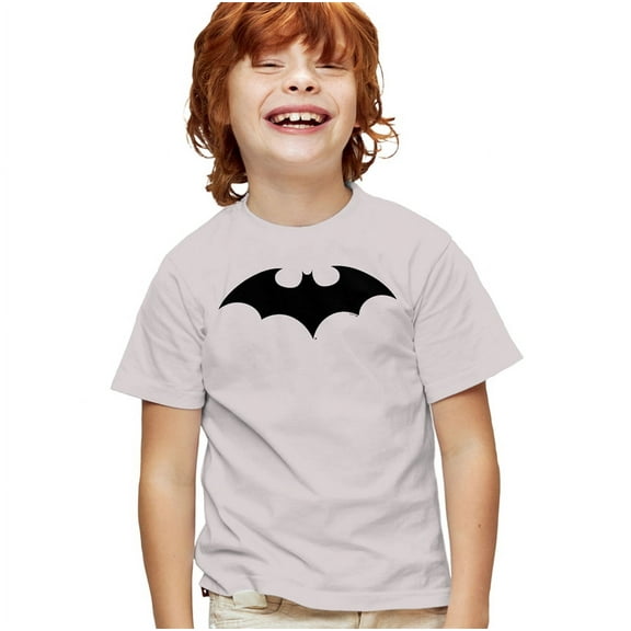 Batman Hush Logo 2002 Kids T Shirt (X-Large) for Youth Toddler Boys and Girls, Silver