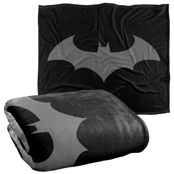 Batman Hush Logo Officially Licensed Silky Touch Super Soft Throw Blanket 50' x 60'