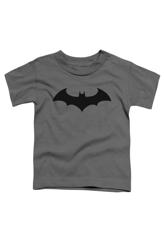 Batman Little Boys' Hush Logo Childrens T-shirt 4T Charcoal