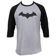 thumbnail image 1 of Batman Hush Symbol Baseball T-Shirt-XLarge, 1 of 1