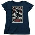 thumbnail image 1 of Batman-I Will Fnd You - Short Sleeve Womens Tee - Navy- Extra Large, 1 of 1