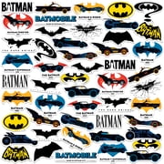 Batman Iconic Batmobile Through The Ages 50Ct Sticker Pack