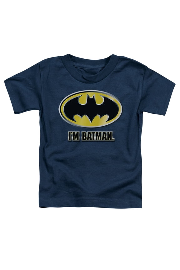 Batman - Im Batman - Toddler Short Sleeve Shirt - 3T