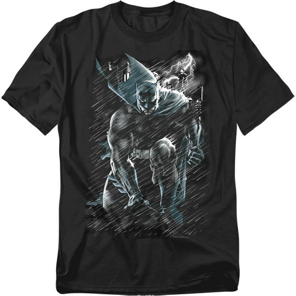 Batman T-Shirt In The Rain Unisex Graphic Tee For Men & Women