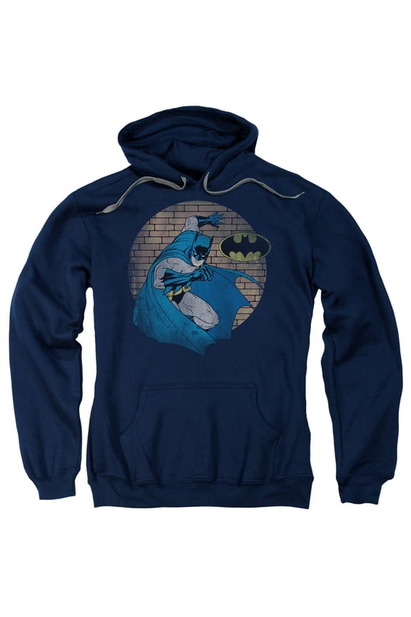 Batman Men's In The Spotlight Hooded Sweatshirt Navy