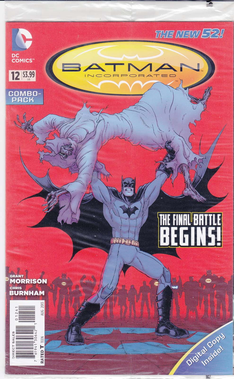 Batman Incorporated (2nd Series) #12C (in bag) VF ; DC Comic Book ...