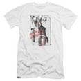 thumbnail image 1 of Batman & Ink Wash Harley Adult Cotton Premium Canvas Brand Slim Fit 30-1 T-Shirt, White - Extra Large, 1 of 1