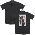 thumbnail image 1 of Batman Inked Quinn(Back Print) Adult Work Shirt Black, 1 of 3