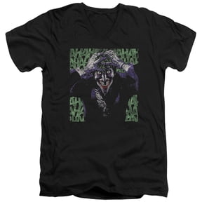 Batman - Insanity - Slim Fit V Neck Shirt - Medium
