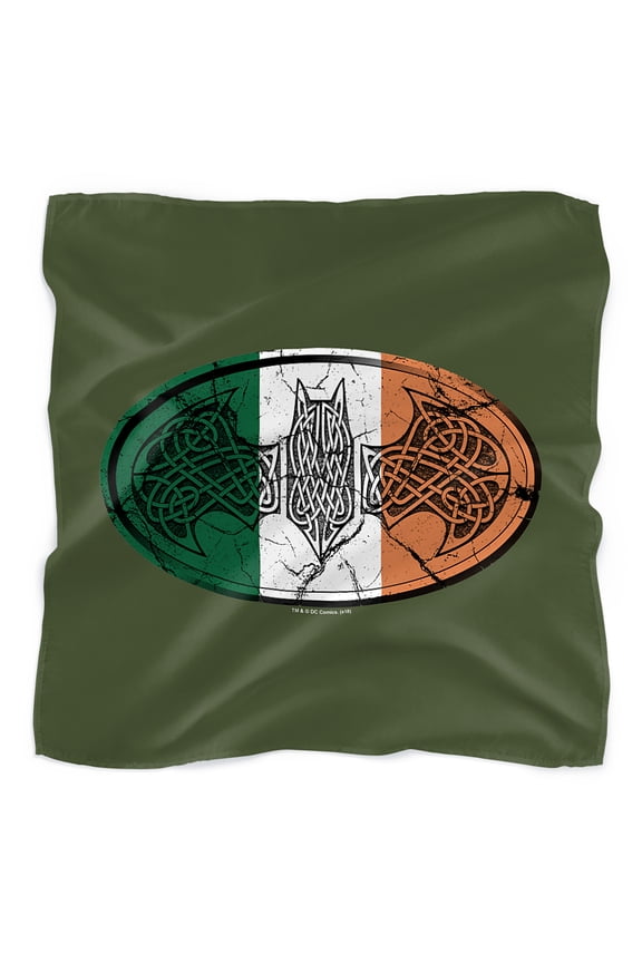 Batman Irish Celtic Symbol Bandana (21 in x 21 in)