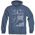 thumbnail image 1 of Batman Issue 1 Cover Adult Heather Hoodie Sweatshirt Royal Blue, 1 of 1