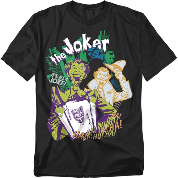 Batman T-Shirt Its All A Joke Unisex Graphic Tee For Men & Women Black&nbsp;